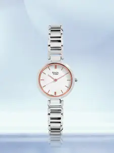 Titan Women White Analogue Watch 2608SM01