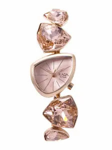 Titan Women Rage Crystal Studded Analogue Watch NP95095WM01F