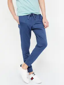 Fame Forever by Lifestyle Men Blue Solid Slim-Fit Joggers