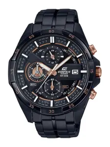 Casio Edifice Men Black Analogue watch EX493 EFR-556DC-1AVUDF
