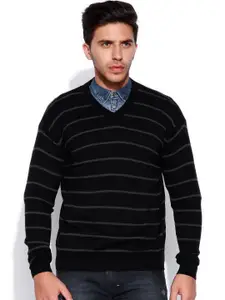 Locomotive Black Striped Sweater