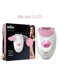 Braun Women SE3270 Silk Epilator - Pink/White