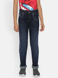 Pepe Jeans Boys Blue Straight Fit Clean Look Jeans