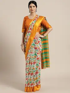 Saree mall Multicoloured Printed Saree