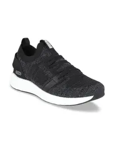 Puma Men Black Textile Mid-Top Running Shoes