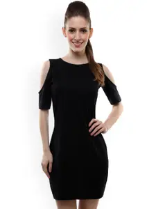 Miss Chase Black Sheath Dress