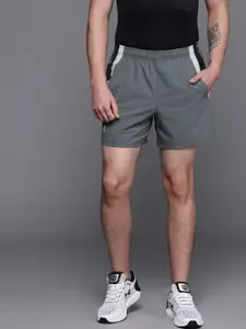 UNDER ARMOUR Men Charcoal Grey Launch SW 5'' Solid Running Shorts