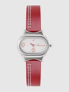 Fastrack Women White Analogue Watch NL2394SL01_OR