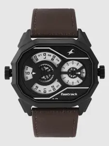Fastrack Men White & Black Analogue Watch NL3094NL01_OR