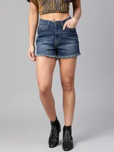 Roadster Women Regular Fit Denim Shorts