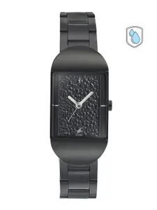 Fastrack Go Skate Women Black Analogue watch 6201KM03