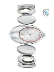 Fastrack Women Steel-toned Analogue Watch 6024SM02