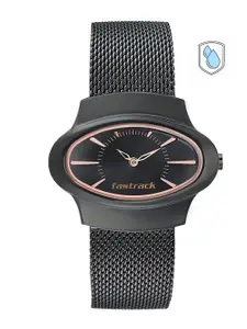 Fastrack Hit List Women Black Analogue watch 6004NM01