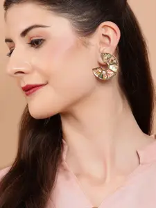 Rubans Gold-Plated Classic Handcrafted Drop Earrings