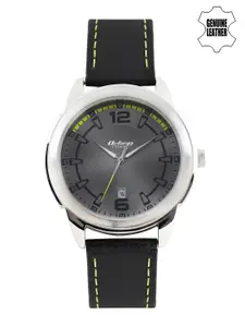 Titan Octane Men Gunmetal-Toned Dial Watch 1585SL10