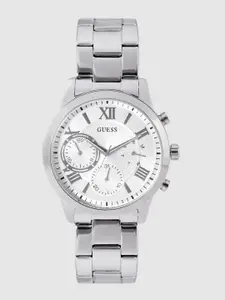 GUESS Women Silver-Toned Analogue Watch W1070L1