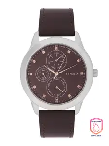 Timex Men Brown Multifunction Analogue Watch - TWEG18501