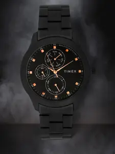 Timex Men Black Multifunction Analogue Watch - TWEG18502