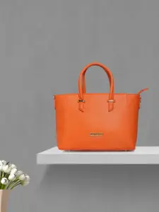 Caprese Women Orange Porsche Medium Handbag