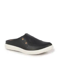 FAUSTO Men Black Mules