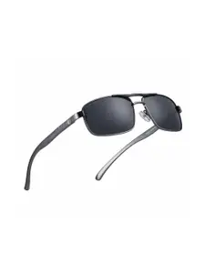 ROYAL SON Men HD Polarized Rectangle Sunglasses CHI0085