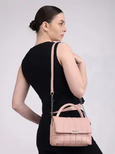 Lino Perros Pink Quilted Satchel