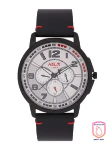 Helix Men Off-White Analogue Watch TW027HG26