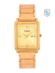 Timex Men Champagne Analogue Watch - TW000W910