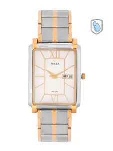Timex Men Silver-Toned Analogue Watch - TW000W908