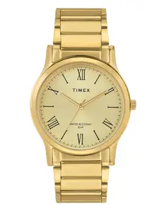 Timex Men Champagne Analogue Watch - TW000R431