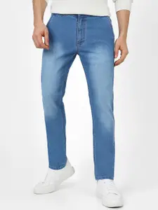Urbano Fashion Men Blue Slim Fit Mid-Rise Clean Look Stretchable Jeans