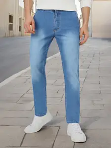 Urbano Fashion Men Blue Slim Fit Mid-Rise Clean Look Stretchable Jeans
