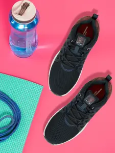 Campus Men Blue Mesh Running Shoes