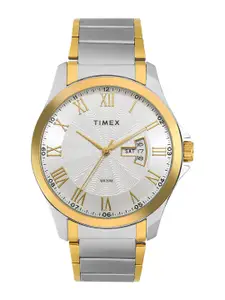 Timex Men Silver-Toned Analogue Watch - TW000X111