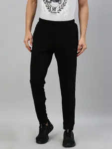 Wildcraft Men Black Solid Straight Fit Joggers