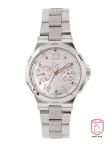 GC GUESS COLLECTION Structura White Round Dial Women Quartz Analog Watch - Y29001L1