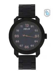 Helix Men Navy Blue Analogue Watch TW036HG09