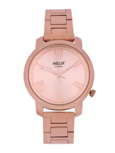 Helix Women Rose Gold-Toned Analogue Watch - TW032HL21