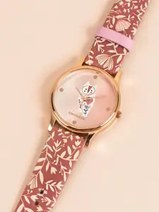TEAL BY CHUMBAK Women Rose Gold Analogue Watch 8907605098215