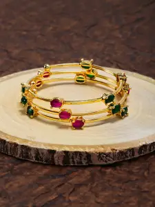Zaveri Pearls Gold-Toned Bracelet