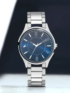 Fastrack Men Blue Analogue Watch 3237SM01