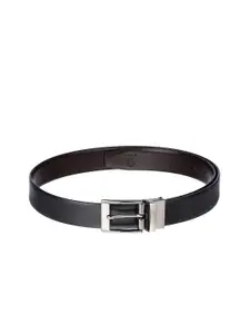 Kara Kara Men Black & Brown Solid Reversible Leather Belt