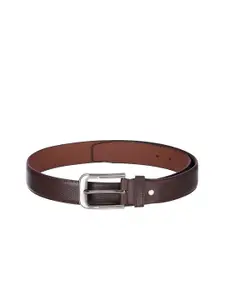 Kara Men Brown Textured Belt