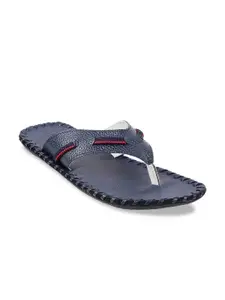Metro Men Navy Blue Comfort Sandals