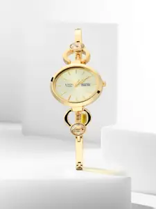 Titan Women Cream-Coloured Analogue Watch NM2621YM01