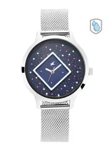 Fastrack Women Navy Blue Analogue Watch