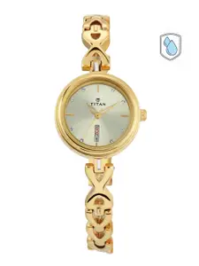 Titan Women Silver-Toned Analogue Watch