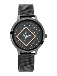 Fastrack Women Black Analogue Watch