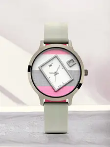 Fastrack Women Multicoloured Analogue Watch 6210QL01