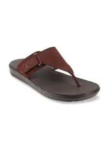 Mochi Men Brown Leather Sandals